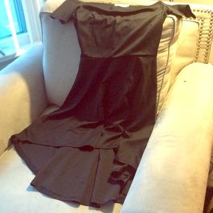 Fashion high low dress.